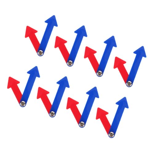 VICASKY 8 Stück Teiliges Set Pädagogische Kunststoff uhrzeiger zum Lernen der Uhrzeit Manuell Drehbare Stunden Minutenzeiger Geeignet für Kindergarten und Bastelprojekte VICASKY 8 Stück Teiliges Set Pädagogische Kunststoff uhrzeiger zum Lernen der Uhrzeit Manuell Drehbare Stunden Minutenzeiger Geeignet für Kindergarten und Bastelprojekte von VICASKY