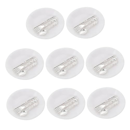 VICASKY Mini- - - -löffel-Set 8-teilig Miniatur-besteck Für Puppenhaus-Dekorationen Miniatur-szenen VICASKY Mini- - - -löffel-Set 8-teilig Miniatur-besteck Für Puppenhaus-Dekorationen Miniatur-szenen von VICASKY