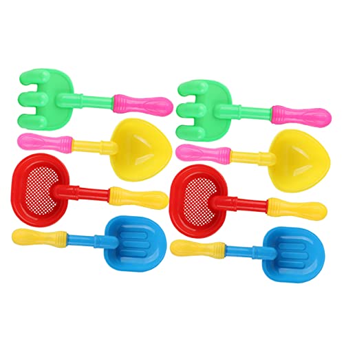 VICASKY 8 Teiliges Strandschaufel Set Für Werkzeuge Für Outdoor Für Schaufelspielzeug Sandspielzeug Für Sandschaufeln Zum Sandgraben Sandschaufeln Für Den Außenbereich Lustige von VICASKY