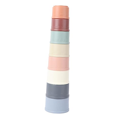 VICASKY 8Stücke Teiliges Badespielzeug Lustige Geometrische Stapelbecher mit Tiermotiven für Spaß Badewanne und Am Strand Fördert Hand Augen Koordination und Kreativität VICASKY 8Stücke Teiliges Badespielzeug Lustige Geometrische Stapelbecher mit Tiermotiven für Spaß Badewanne und Am Strand Fördert Hand Augen Koordination und Kreativität von VICASKY