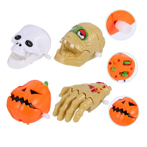 VICASKY 8Stücke Teiliges Halloween Aufziehspielzeug Gespenster Kürbis Skelett und Gruselige Deko für Erwachsene für Festlichkeiten und Tischdekoration VICASKY 8Stücke Teiliges Halloween Aufziehspielzeug Gespenster Kürbis Skelett und Gruselige Deko für Erwachsene für Festlichkeiten und Tischdekoration von VICASKY