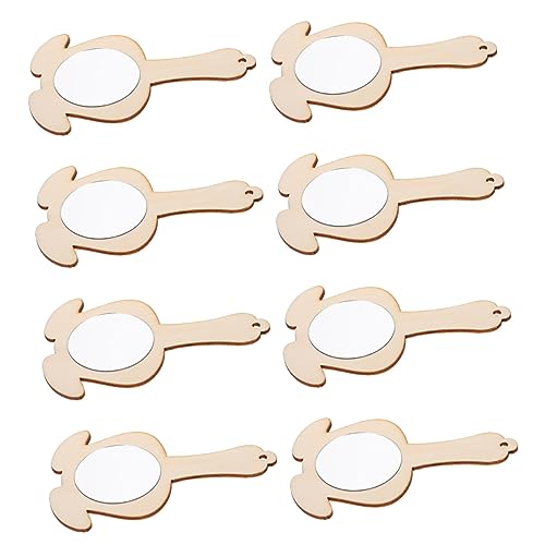 VICASKY 8st Kleiner Holzspiegel Bausatz Mädchen Basteln Kleine Spiegel Zum Basteln Kleinkindperlen Für Kleine Bastelspiegel Spiegel Handwerk Handspiegel Mit Griff Hölzern VICASKY 8st Kleiner Holzspiegel Bausatz Mädchen Basteln Kleine Spiegel Zum Basteln Kleinkindperlen Für Kleine Bastelspiegel Spiegel Handwerk Handspiegel Mit Griff Hölzern von VICASKY