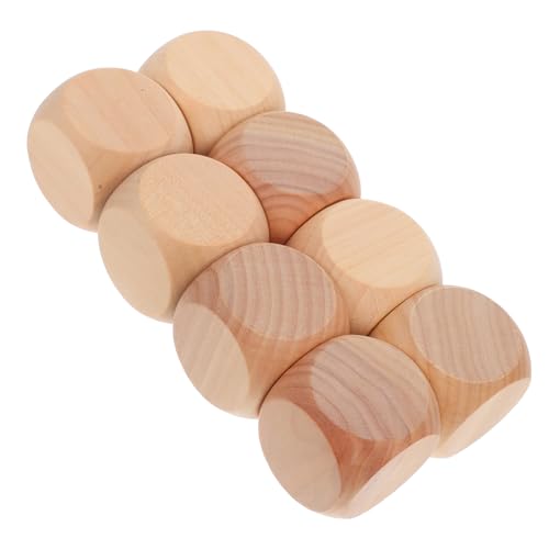 VICASKY 50mm Quadrat Würfel 8 Stücke Set Blank Würfel für Spiele Handwerk Projekte Holz Würfel Party Liefert VICASKY 50mm Quadrat Würfel 8 Stücke Set Blank Würfel für Spiele Handwerk Projekte Holz Würfel Party Liefert von VICASKY