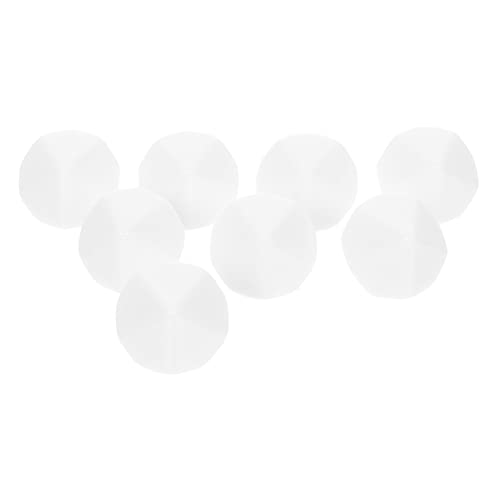 VICASKY 8st Leere Würfel Partyzubehör Glatte Würfel Attrappen Jumbo Würfel Zum Basteln Spiel Maßgefertigte Würfel Requisiten Lehren Selbstgemachte Würfel Acryl Weiß VICASKY 8st Leere Würfel Partyzubehör Glatte Würfel Attrappen Jumbo Würfel Zum Basteln Spiel Maßgefertigte Würfel Requisiten Lehren Selbstgemachte Würfel Acryl Weiß von VICASKY