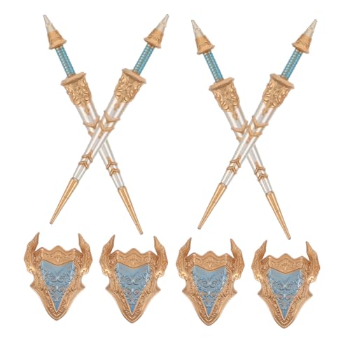 VICASKY 8st Mini -waffenbausteine Ritterzubehör Kinderaccessoires Ritter Römisches Waffenspielzeug Mittelalterliches Kranzrahmen Aus Rattan Plastik VICASKY 8st Mini -waffenbausteine Ritterzubehör Kinderaccessoires Ritter Römisches Waffenspielzeug Mittelalterliches Kranzrahmen Aus Rattan Plastik von VICASKY