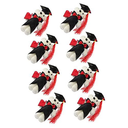 VICASKY 8st Puppe-abschlussgeschenk Panda-Kaninchen Kleine Plüschbären Kleine Puppen Puppenhaus Spielzeugfiguren Babyzubehör Flauschiges Kaninchen Statuenspielzeug Peg-Puppen Polyester VICASKY 8st Puppe-abschlussgeschenk Panda-Kaninchen Kleine Plüschbären Kleine Puppen Puppenhaus Spielzeugfiguren Babyzubehör Flauschiges Kaninchen Statuenspielzeug Peg-Puppen Polyester von VICASKY