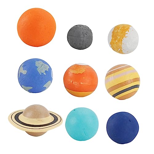 VICASKY 9 Stück Teiliges Lebensechter Planetmodelle für Sonnensystem für Lernzwecke und Dekoration Lehrmittel für Kosmologische Kenntnisse Sicher und Langlebig VICASKY 9 Stück Teiliges Lebensechter Planetmodelle für Sonnensystem für Lernzwecke und Dekoration Lehrmittel für Kosmologische Kenntnisse Sicher und Langlebig von VICASKY