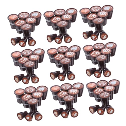 VICASKY 90 Stück Miniatur Kaffeetassen Kaffeebecher Winzige Latte Becher Mikro Landschaftszubehör Puppenhaus Lebensmittelzubehör Kleine Kaffeetasse Japanische Miniaturen Mini VICASKY 90 Stück Miniatur Kaffeetassen Kaffeebecher Winzige Latte Becher Mikro Landschaftszubehör Puppenhaus Lebensmittelzubehör Kleine Kaffeetasse Japanische Miniaturen Mini von VICASKY