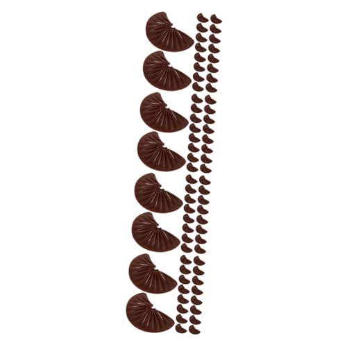 VICASKY 96 Stück Imitierte Schokoladenstückchen Interessante Gefälschte Schokolade Kleines Schokoladenmodell Schokoriegel Requisiten Simulierte Schokolade Tisch Schokoladenmodell von VICASKY