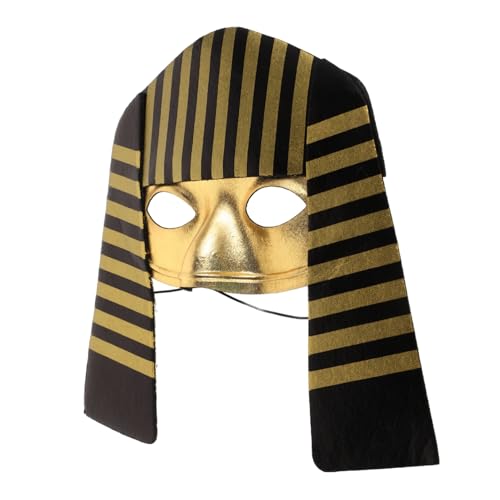 VICASKY Ägyptische Pharaomaske für Leichte Cosplay Maske für Halloween Partys und Bühnenaufführungen Robuste Einzigartige Requisite für Festliche Anlässe für Verkleidungen und Rollenspiele VICASKY Ägyptische Pharaomaske für Leichte Cosplay Maske für Halloween Partys und Bühnenaufführungen Robuste Einzigartige Requisite für Festliche Anlässe für Verkleidungen und Rollenspiele von VICASKY