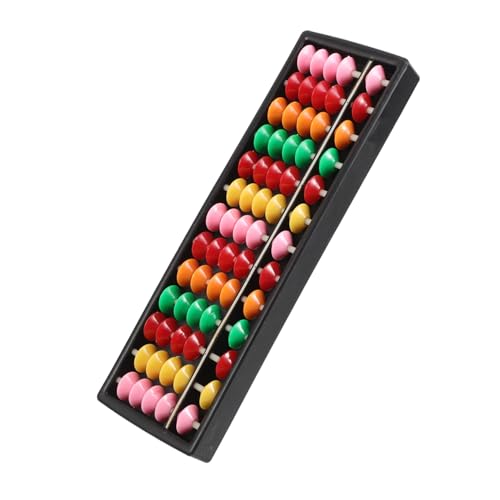 VICASKY Abacus Reihen Bunte Perlen Lernspielzeug aus Kunststoff Tragbar Frühförderung Mathematisches Lernspielzeug Logisches Denken Vorschule Zuhause und Unterwegs VICASKY Abacus Reihen Bunte Perlen Lernspielzeug aus Kunststoff Tragbar Frühförderung Mathematisches Lernspielzeug Logisches Denken Vorschule Zuhause und Unterwegs von VICASKY