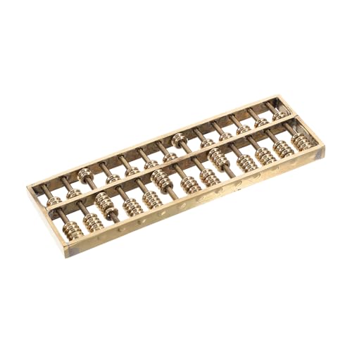VICASKY 13 Perle Messing Abacus Statue Vintage Ornament Für Schreibtisch Home Decor Sammlerstück VICASKY 13 Perle Messing Abacus Statue Vintage Ornament Für Schreibtisch Home Decor Sammlerstück von VICASKY