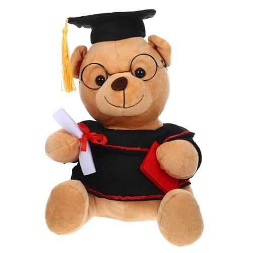 VICASKY Abschluss Plüschbär Niedliches Kuscheltier für Graduierung Plüsch Personalisierbares zur des Schulabschlusses Dekoration VICASKY Abschluss Plüschbär Niedliches Kuscheltier für Graduierung Plüsch Personalisierbares zur des Schulabschlusses Dekoration von VICASKY