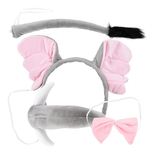 VICASKY Accessoire Set für Mädchen Cosplay Teilig mit Weichem Ohr Stirnband Schleife für Halloween Kostüm Party Performance VICASKY Accessoire Set für Mädchen Cosplay Teilig mit Weichem Ohr Stirnband Schleife für Halloween Kostüm Party Performance von VICASKY