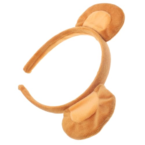 VICASKY Affenohren Stirnband Tierstirnband Flauschiges Stirnband Kopfschmuck Für Performance-partys Tieres Ohrhaarband Affenkostüm Make-up-stirnband Spa-stirnband Affenkopf Brown Plüsch VICASKY Affenohren Stirnband Tierstirnband Flauschiges Stirnband Kopfschmuck Für Performance-partys Tieres Ohrhaarband Affenkostüm Make-up-stirnband Spa-stirnband Affenkopf Brown Plüsch von VICASKY