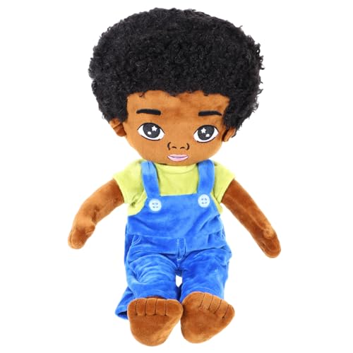 VICASKY Afrikanische Jungenpuppe Plüschspielzeug für Jungen und Dekoration Sicher und Langlebig Perfektes für Kleinkinder VICASKY Afrikanische Jungenpuppe Plüschspielzeug für Jungen und Dekoration Sicher und Langlebig Perfektes für Kleinkinder von VICASKY