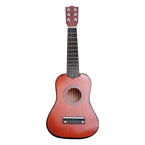 VICASKY Akustische Gitarre für Einfache Mini Gitarre aus Holz für Anfänger für Junge Musiker Bequem und Leicht zu Kaffeefarbe VICASKY Akustische Gitarre für Einfache Mini Gitarre aus Holz für Anfänger für Junge Musiker Bequem und Leicht zu Kaffeefarbe von VICASKY