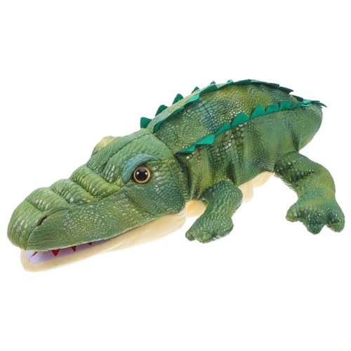 VICASKY Alligator-handpuppe: Stofftierspielzeug, Pädagogisches Geschichtenerzählen, Tier-handpuppen Für Kinder, Sprachfähigkeiten, Familien-klassenzimmeraktivitäten VICASKY Alligator-handpuppe: Stofftierspielzeug, Pädagogisches Geschichtenerzählen, Tier-handpuppen Für Kinder, Sprachfähigkeiten, Familien-klassenzimmeraktivitäten von VICASKY