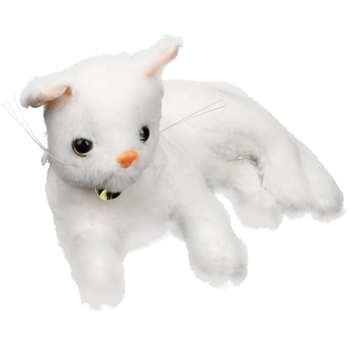 VICASKY Animal Figures süße plüschtiere katzenfan Plush Soft Toy ziernieten schlafende Katze gefüllte Katzenverzierung gefüllte Katze plüsch groß riesige Kuscheltiere Weiß VICASKY Animal Figures süße plüschtiere katzenfan Plush Soft Toy ziernieten schlafende Katze gefüllte Katzenverzierung gefüllte Katze plüsch groß riesige Kuscheltiere Weiß von VICASKY