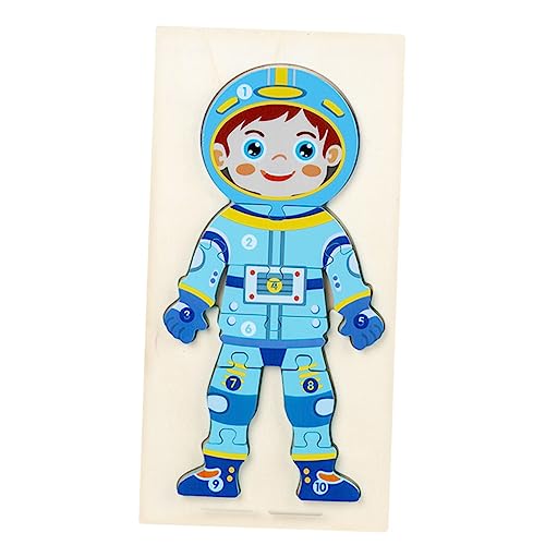 VICASKY Astronauten -Puzzle für 2 jährige Kleinkindspielzeug Rätsel für im Alter von 3-5 Jahren Zappelspielzeug Holz Himmelblau VICASKY Astronauten -Puzzle für 2 jährige Kleinkindspielzeug Rätsel für im Alter von 3-5 Jahren Zappelspielzeug Holz Himmelblau von VICASKY