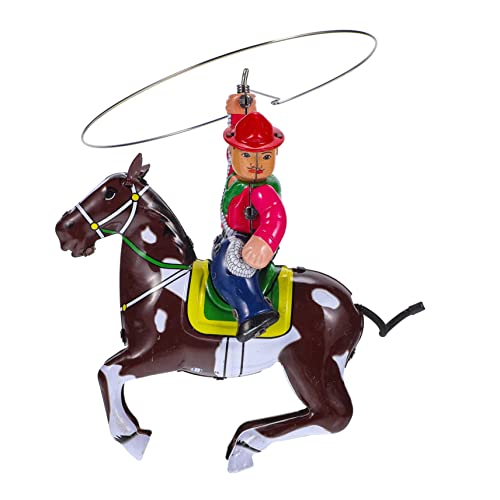 VICASKY Aufzieh Rodeo- Osterspielzeug - Laufendes interaktives kinderspielzeug aufziehen interessante Uhrwerkspielzeuge Metall VICASKY Aufzieh Rodeo- Osterspielzeug - Laufendes interaktives kinderspielzeug aufziehen interessante Uhrwerkspielzeuge Metall von VICASKY