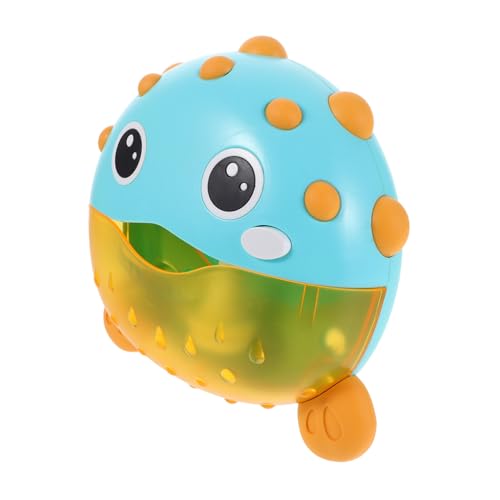 VICASKY Automatische Badblasenmaschine Fische Design mit Musik Batteriebetriebener Tragbarer Badewannen für Kleinkinder Pufferfish Förmiger Bubble Maker für Badezimmerspaß VICASKY Automatische Badblasenmaschine Fische Design mit Musik Batteriebetriebener Tragbarer Badewannen für Kleinkinder Pufferfish Förmiger Bubble Maker für Badezimmerspaß von VICASKY