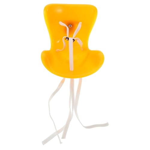 VICASKY Puppenautositz für Babypuppen Kleiner Sicherheitssitz mit Tragegriff Puppen Autositz Dekoration Fantasievolles Rollenspielspielzeug Puppenfoto Requisite von VICASKY