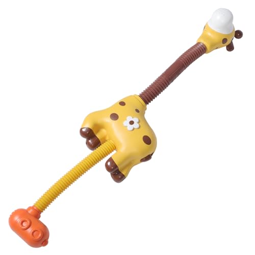 VICASKY Badewannenspielzeug Giraffen Duschkopf Sprinkler aus Sicherem Kunststoff Elektrisches Badespielzeug Ab Monaten rutschfest und Schadstofffrei Kreativer Wasserspaß für Kleinkinder VICASKY Badewannenspielzeug Giraffen Duschkopf Sprinkler aus Sicherem Kunststoff Elektrisches Badespielzeug Ab Monaten rutschfest und Schadstofffrei Kreativer Wasserspaß für Kleinkinder von VICASKY