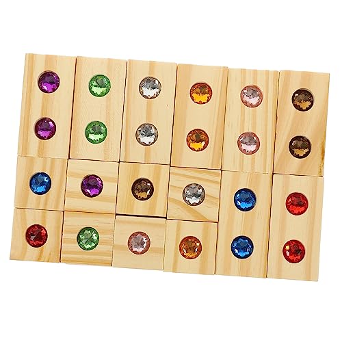 VICASKY Bausteine Set Mit 32 Bunten Edelstein Inlays Kreatives Konstruktionsspielzeug Für Frühes Lernen Und Spielerisches Stapeln Fördert Kreativität Und Fantasie Für Ab 1 Jahr VICASKY Bausteine Set Mit 32 Bunten Edelstein Inlays Kreatives Konstruktionsspielzeug Für Frühes Lernen Und Spielerisches Stapeln Fördert Kreativität Und Fantasie Für Ab 1 Jahr von VICASKY