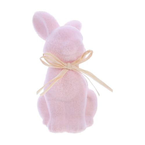 VICASKY Beflockte Figur Kaninchen Ornament für Garten und Party Dekoration Realistische Hasenstatue für Fröhliche Feiern und Besondere Anlässe VICASKY Beflockte Figur Kaninchen Ornament für Garten und Party Dekoration Realistische Hasenstatue für Fröhliche Feiern und Besondere Anlässe von VICASKY