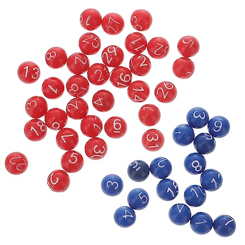 VICASKY Bingo-spielnummer 49-teiliges Bingo-Nummern-Design Für Tombola-Spiele Und Erwachsenenpartys von VICASKY