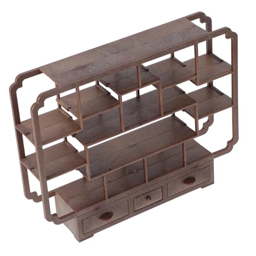 VICASKY Miniatur-kunststoffmöbel-Set Puppenhaus Dekoratives Regal Moderne Lagerregale Realistisches Design VICASKY Miniatur-kunststoffmöbel-Set Puppenhaus Dekoratives Regal Moderne Lagerregale Realistisches Design von VICASKY