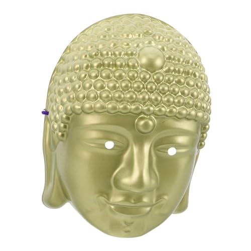 VICASKY Buddha Maske für Halloween Karneval Maskenbälle Detaillierte Buddha Kostüm Maske Bequem zu Tragen für Themenpartys und Feierlichkeiten Präzise Verarbeitung Vielseitig Einsetzbar von VICASKY