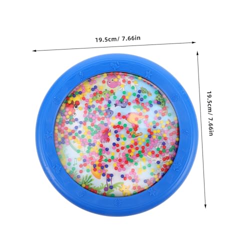VICASKY Bunte Ocean Wave Drum für Meereswellen Sound Sicheres Musikinstrument für Frühe Musikalische Lernspielzeug für Kleinkinder und Vorschulkinder von VICASKY