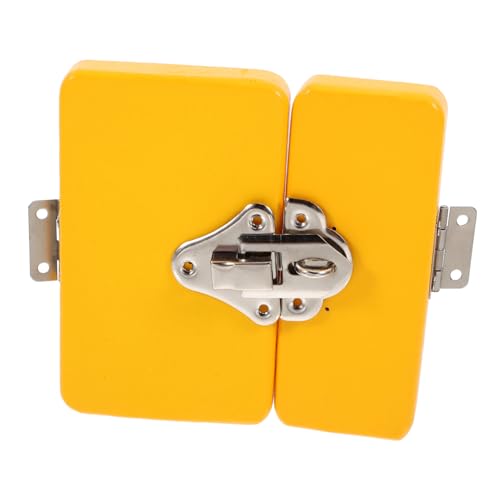 VICASKY Busy-Board-Zubehör holzspielzeug Zubehör Gelbes Aktivitätstafel beschäftigtes Brett-Kinderspielzeug Türklinkenspielzeug Eisen VICASKY Busy-Board-Zubehör holzspielzeug Zubehör Gelbes Aktivitätstafel beschäftigtes Brett-Kinderspielzeug Türklinkenspielzeug Eisen von VICASKY