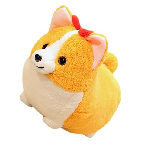 VICASKY Corgi-Puppe Puppenspielzeuge Cartoon-Puppe Für Mädchen Hundepuppe Plüschhundespielzeug Hundespielzeug Für Mädchen Schlafende Puppe Orange Stoff VICASKY Corgi-Puppe Puppenspielzeuge Cartoon-Puppe Für Mädchen Hundepuppe Plüschhundespielzeug Hundespielzeug Für Mädchen Schlafende Puppe Orange Stoff von VICASKY