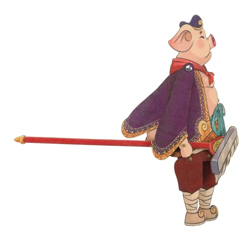 VICASKY DIY Chinesisches Schattenpuppentheater aus Farbigem Traditionelles Handpuppenspielzeug Kreatives Bastelset für Familien Langlebig und Dekorativ VICASKY DIY Chinesisches Schattenpuppentheater aus Farbigem Traditionelles Handpuppenspielzeug Kreatives Bastelset für Familien Langlebig und Dekorativ von VICASKY