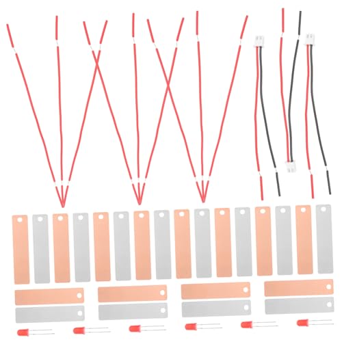 VICASKY DIY Fruchtbatterie Experimentierkasten aus Metall Kupfer für Schüler Elektronisches Fördert Praktische Fähigkeiten und Wissenschaftliches Lernen von VICASKY