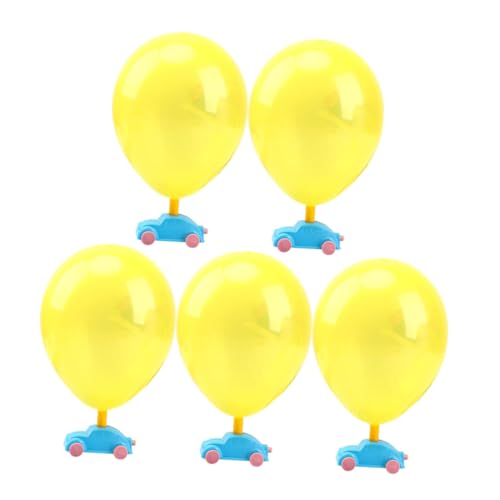 VICASKY DIY Luftballon Auto Antriebsspielzeug Für Lernspielzeug Zur Der Kreativität Spaß Und Bildung Für Jungen Zufällige Farben von VICASKY