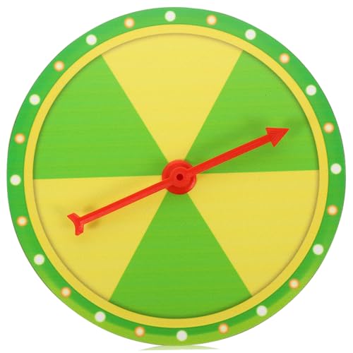 VICASKY DIY Wandmontage Kleines Drehbares Rad mit Abwischbarer Oberfläche zum Selbstgestalten für Karneval Party Büro Veranstaltungen von VICASKY