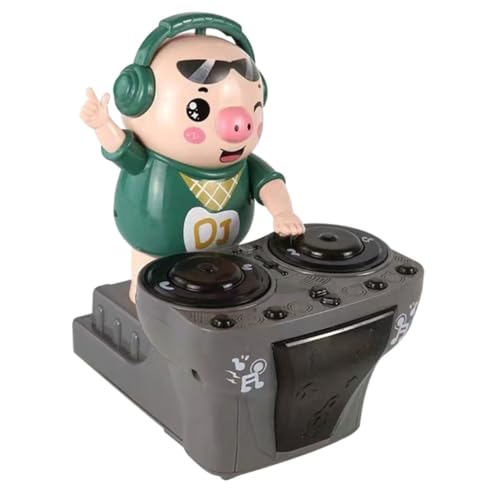 VICASKY DJ Plüsch Musikalisches kinderspielzeug für interessantes in Schweineform Tragbares in Schweineform Plastik von VICASKY