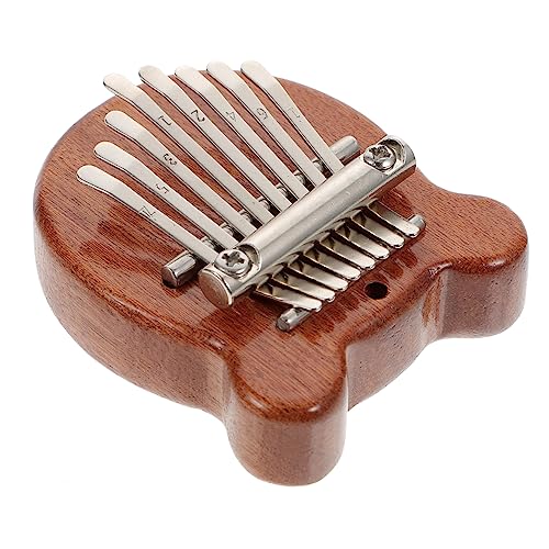 VICASKY Daumen klein Anfänger Profi Fingerklavier Schlüssel Kind interessantes Fingerinstrument entzückendes Fingerinstrument Mini-Instrument Musikinstrument Holz Brown VICASKY Daumen klein Anfänger Profi Fingerklavier Schlüssel Kind interessantes Fingerinstrument entzückendes Fingerinstrument Mini-Instrument Musikinstrument Holz Brown von VICASKY