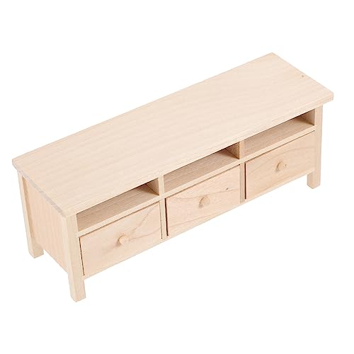 VICASKY Dekorativer Mini-tv-ständer Puppenschmuck Selber Machen Spielzeugauto Miniatur Figur Mini- Ständer Für Puppenmodelle Bausatz Zubehör Puppenhausmöbel Vorgeben Hölzern VICASKY Dekorativer Mini-tv-ständer Puppenschmuck Selber Machen Spielzeugauto Miniatur Figur Mini- Ständer Für Puppenmodelle Bausatz Zubehör Puppenhausmöbel Vorgeben Hölzern von VICASKY