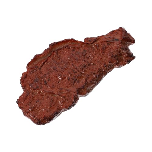 VICASKY Dekoratives Künstliches Steak Modell Simulation Lebensecht Küchendeko Fotografie Requisite Steak Party Deko VICASKY Dekoratives Künstliches Steak Modell Simulation Lebensecht Küchendeko Fotografie Requisite Steak Party Deko von VICASKY