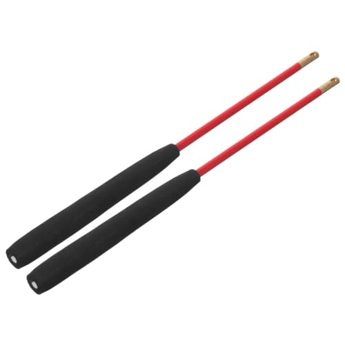 VICASKY 1 Paar Diabolo-Sticks Mit Bequemem Griff Solide Glasfaserstange Perfekt Für Geburtstage von VICASKY