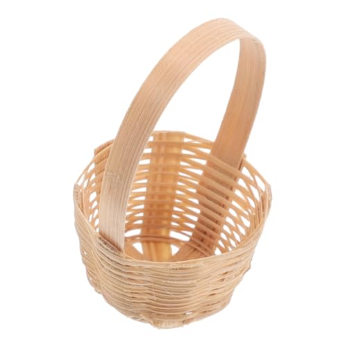 VICASKY Dollhouse Mini Storage Basket Miniatur -puppenhauszubehör Für Dollhouse Kitchen Sets Mini Körbe Für Handwerk Dollhouse Dekorationen VICASKY Dollhouse Mini Storage Basket Miniatur -puppenhauszubehör Für Dollhouse Kitchen Sets Mini Körbe Für Handwerk Dollhouse Dekorationen von VICASKY