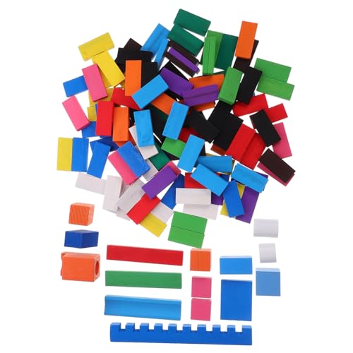 VICASKY Domino Set 120 Teile Domino Für Kreative Spiele Klassisches Partyspiel Für Jungen Und ädchen Pädagogisches STEM Lernspielzeug von VICASKY