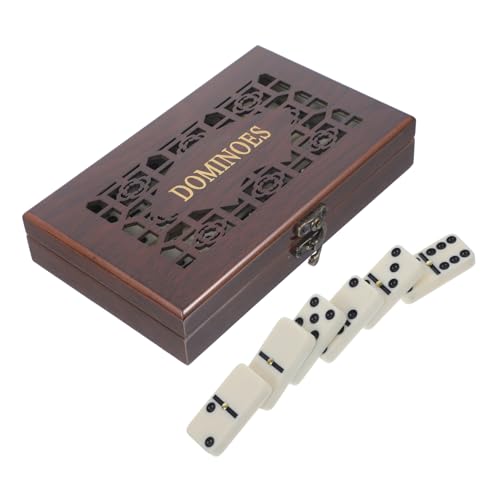 VICASKY Domino Set Aus Mit Dekorativer Box Klassisches Domino Spiel Für Unterhaltung Und Freizeit Ideal Für Partys Und Familienabende 28 Dominosteine Im Set VICASKY Domino Set Aus Mit Dekorativer Box Klassisches Domino Spiel Für Unterhaltung Und Freizeit Ideal Für Partys Und Familienabende 28 Dominosteine Im Set von VICASKY