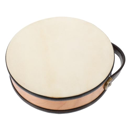 VICASKY Doppelseitige Handtrommel aus Tragbares Musikspielzeug für Orff Instrument für Jungen und Fördert Musikalische Fähigkeiten und Kreativität Kinderinstrument für Spaß und Lernen von VICASKY