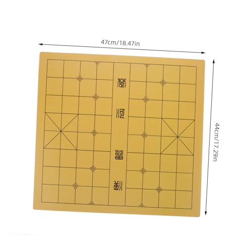 VICASKY Doppelseitiges Schachbrett Bretter Spiel Schachbrett Planke Zubehör Für Schachspiele Schachbretter Zubehör Für Schachspiele Chinesisches Brettspiel Chinesische Brettspiele MDF VICASKY Doppelseitiges Schachbrett Bretter Spiel Schachbrett Planke Zubehör Für Schachspiele Schachbretter Zubehör Für Schachspiele Chinesisches Brettspiel Chinesische Brettspiele MDF von VICASKY